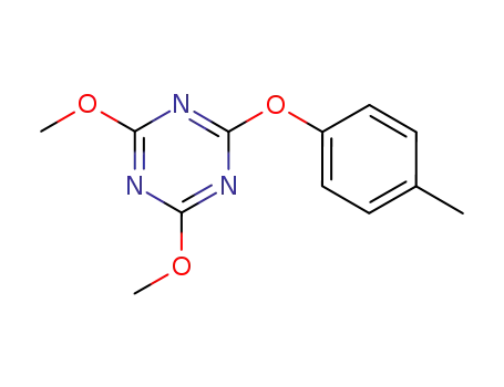 1,3,5-Triazine, 2,4-dimethoxy-6-(4-methylphenoxy)-