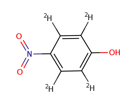 Molecular Structure of 93951-79-2 (4-NITROPHENOL-2,3,5,6-D4)