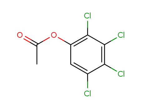Molecular Structure of 4901-57-9 (2,3,4,5-TETRACHLOROPHENYLACETATE)