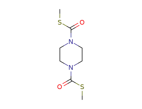 Molecular Structure of 6944-88-3 (S~1~,S~4~-dimethyl piperazine-1,4-dicarbothioate)