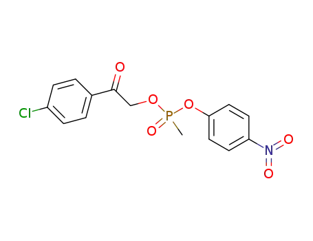 メチルホスホン酸2-(p-クロロフェニル)-2-オキソエチルp-ニトロフェニル