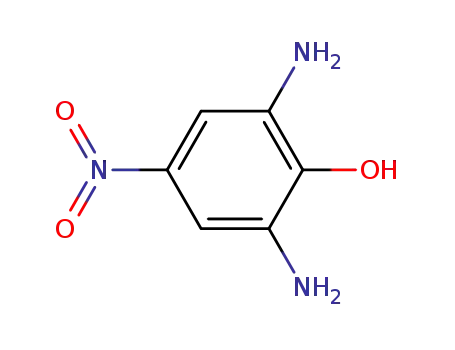 Molecular Structure of 96859-45-9 (2,6-diamino-4-nitrophenol)