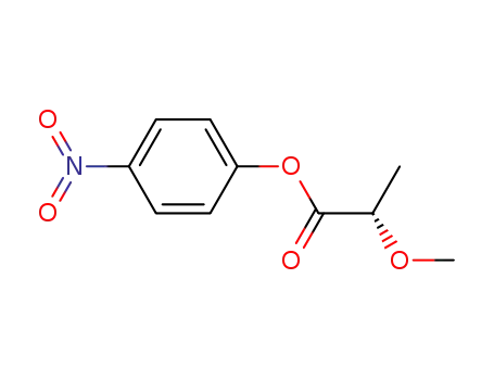 Propanoic acid, 2-methoxy-, 4-nitrophenyl ester, (S)-