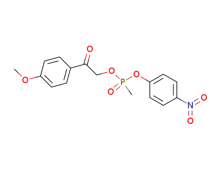 p-Methoxyphenacyl p-nitrophenyl methylphosphonate