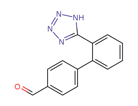 Molecular Structure of 151052-40-3 (2'-(1H-tetrazol-5-yl)biphenyl-4-carbaldehyde)