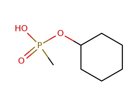 Molecular Structure of 1932-60-1 (CYCLOHEXYL METHYLPHOSPHONIC ACID)