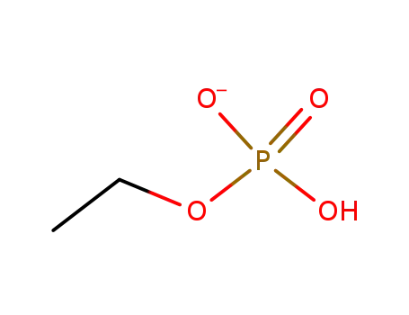 Phosphoric acid, monoethyl ester, ion(1-)