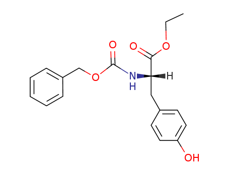 (S)-ETHYL 2-(((BENZYLOXY)CARBONYL)AMINO)-3-(4-HYDROXYPHENYL)PROPANOATE  CAS NO.16679-94-0