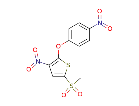 5-methanesulfonyl-3-nitro-2-(4-nitro-phenoxy)-thiophene