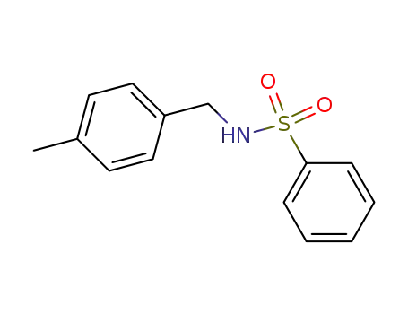 Molecular Structure of 839-51-0 (Benzenesulfonamide, N-[(4-methylphenyl)methyl]-)