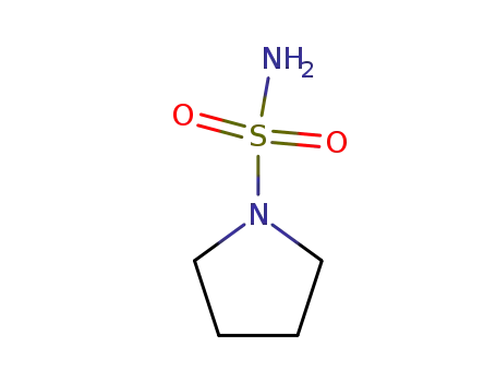 Molecular Structure of 4108-88-7 (1-Pyrrolidinesulfonamide(7CI,8CI,9CI))