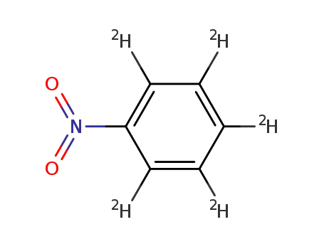 Molecular Structure of 4165-60-0 (NITROBENZENE-D5)