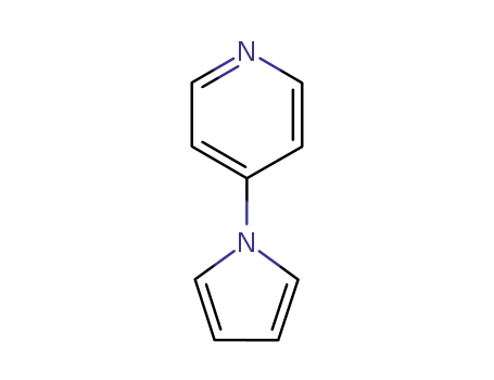 Molecular Structure of 5044-41-7 (Pyridine, 4-(1H-pyrrol-1-yl)-)