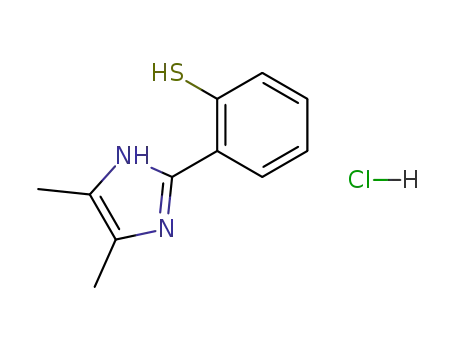 2-(2-mercaptophenyl)-4,5-dimethylimidazole hydrochloride