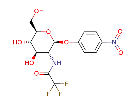 p-nitrophenyl 2-deoxy-2-trifluoroacetamido-β-D-glucopyranoside