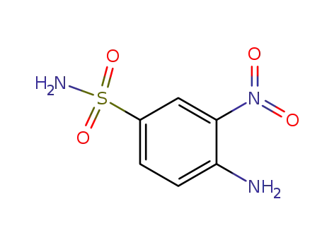 Molecular Structure of 2360-19-2 (4-amino-3-nitro-benzenesulfonamide)