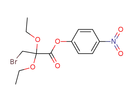 4-NITROPHENYL 3-BROMO-2,2-DIETHOXYPROPIONATE
