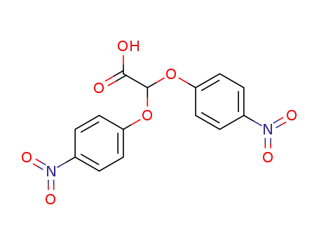 Molecular Structure of 27124-56-7 (Bis(p-nitrophenoxy)acetic acid)