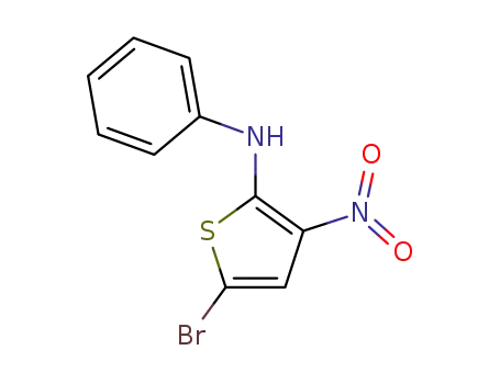(5-Bromo-3-nitro-thiophen-2-yl)-phenyl-amine