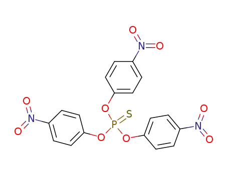 Molecular Structure of 64131-85-7 (O,O,O-tris(4-nitrophenyl) thiophosphate)