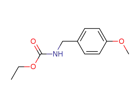 Molecular Structure of 35573-36-5 (carbamic acid, [(4-methoxyphenyl)methyl]-, ethyl ester)