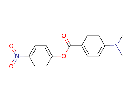 Benzoic acid,4-(dimethylamino)-, 4-nitrophenyl ester cas  15023-66-2