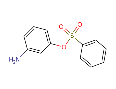 Molecular Structure of 26408-93-5 (m-aminophenyl benzenesulphonate)