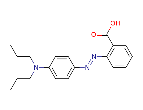 2-(4-dipropylaminophenylazo)benzoic acid