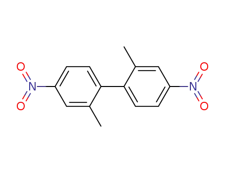 Molecular Structure of 59517-20-3 (2,2'-dimethyl-4,4'-dinitro-biphenyl)