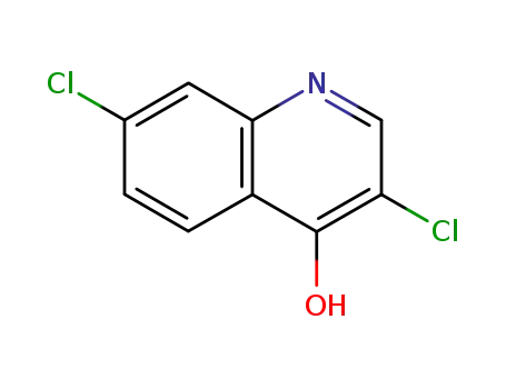 Molecular Structure of 93516-30-4 (4(1H)-Quinolinone, 3,7-dichloro-)