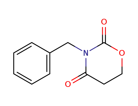 Molecular Structure of 80578-25-2 (3-benzyl-3,4,5,6-tetrahydro-2H-1,3-oxazine-2,4-dione)