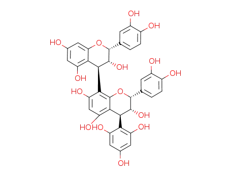Molecular Structure of 68178-64-3 (epicatechin-(4β<*>8)-epicatechin-(4β<*>2)-phloroglucinol)