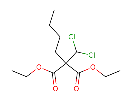 Molecular Structure of 412017-45-9 (butyl-dichloromethyl-malonic acid diethyl ester)