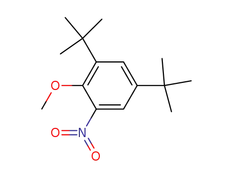 Benzene, 1,5-bis(1,1-dimethylethyl)-2-methoxy-3-nitro-