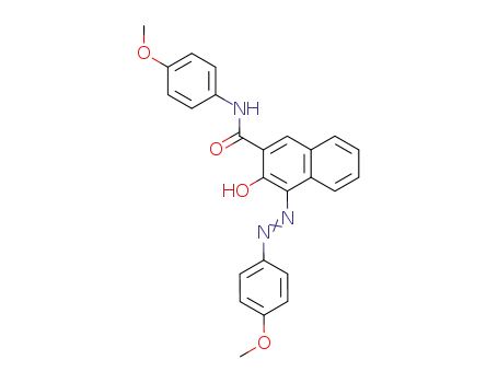 3-ヒドロキシ-N-(4-メトキシフェニル)-4-[(4-メトキシフェニル)アゾ]-2-ナフタレンカルボアミド