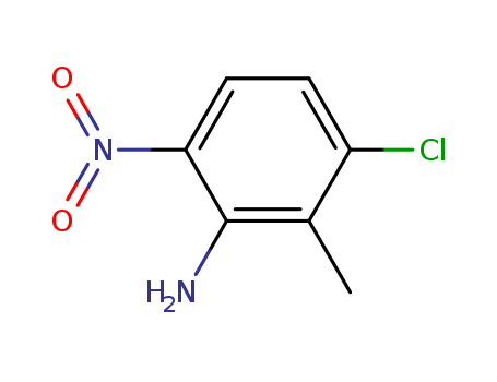 3-chloro-2-methyl-6-nitrobenzenamine