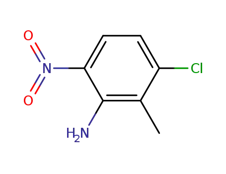 Molecular Structure of 51123-59-2 (2-AMINO-6-CHLORO-3-NITROTOLUENE)