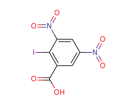 Molecular Structure of 22049-25-8 (2-iodo-3,5-dinitro-benzoic acid)