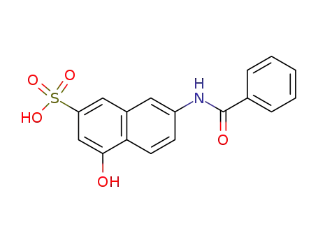 Molecular Structure of 132-87-6 (Benzoyl J acid)