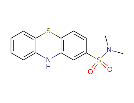 N,N-dimethylphenothiazine-2-sulphonamide