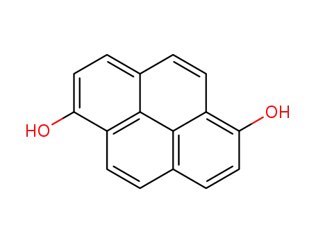 Molecular Structure of 10262-84-7 (1,6-DIHYDROXYPYRENE)