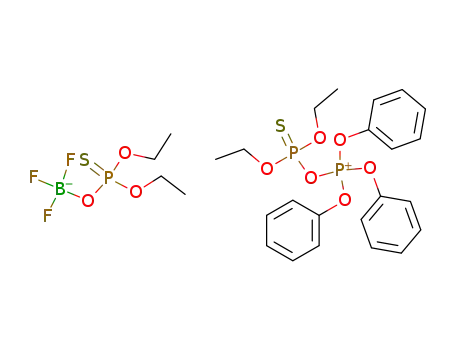 C<sub>22</sub>H<sub>25</sub>O<sub>6</sub>P<sub>2</sub>S<sup>(1+)</sup>*C<sub>4</sub>H<sub>10</sub>BF<sub>3</sub>O<sub>3</sub>PS<sup>(1-)</sup>