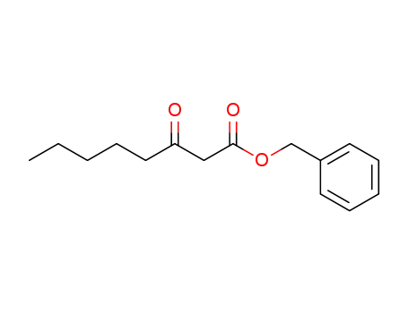 Molecular Structure of 66696-92-2 (benzyl 3-oxooctanoate)