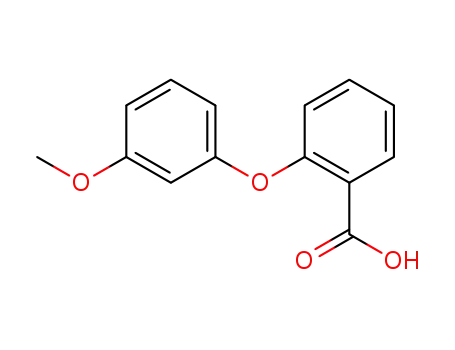 Molecular Structure of 21905-75-9 (2-(3-Methoxyphenoxy)benzoic acid)