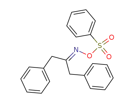 1,3-diphenyl-acetone-(<i>O</i>-benzenesulfonyl oxime )
