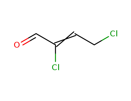 Molecular Structure of 26394-31-0 (2-Butenal,2,4-dichloro-)