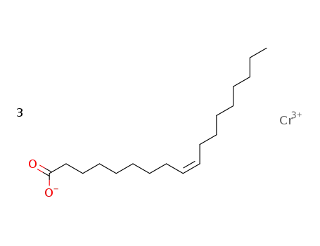 Molecular Structure of 13308-40-2 (CHROMIUM OLEATE)