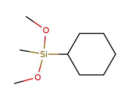 Molecular Structure of 17865-32-6 (Cyclohexyldimethoxymethylsilane)