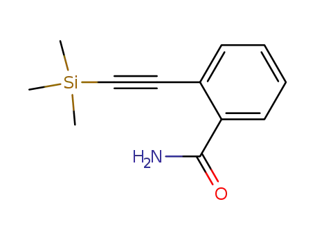2-(2'-trimethylsilylethynyl)-benzamide