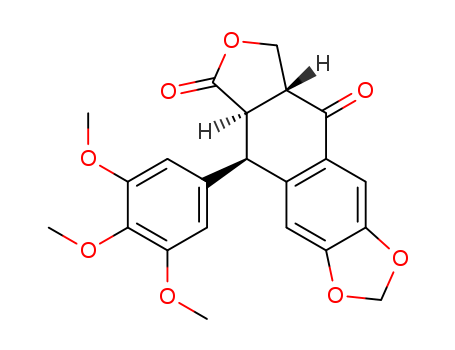 （-)-podophyllotoxon[477-49-6]
